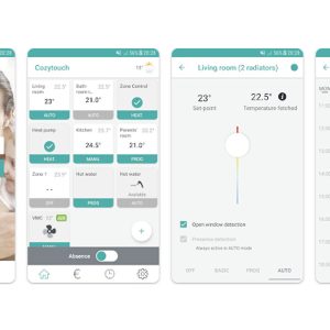 Cozytouch da Thermor disponivel na Apple Store e Google Play